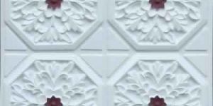 White / Coffee Glue Up Decorative Ceiling Tile