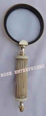 Brass Magnifying Glass