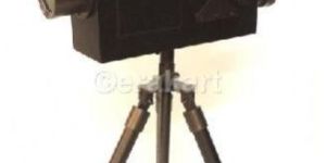 Vintage Movie Camera Film Decor