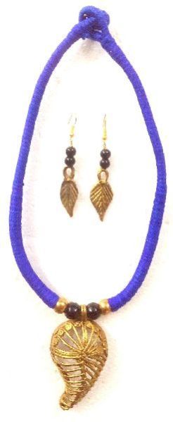 Handcrafted Designer DOKRA Necklace Tribal Jewelry