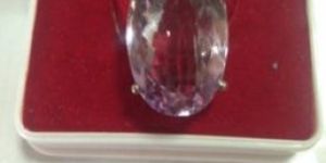 Silver Pendant of Pink