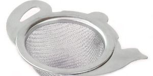 Stainless Steel Tea Strainer with a Utility Cup