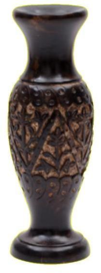 Handcrafted Wooden Flower Vase