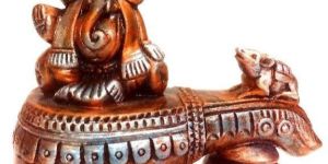 Handmade Terracotta SITAR Ganesha Statue