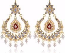 Ethnic Bridal Kundan Necklace with Antique Meenakari