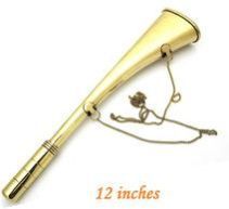 Brass Fog Horn with Chain