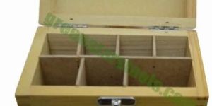 WOODEN BOX 7 COMPARTMENTS