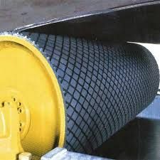 Rubber Lagging Conveyor Pulley