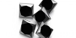 PRINCESS 5 PCS LOOSE FANCY BLACK DIAMONDS