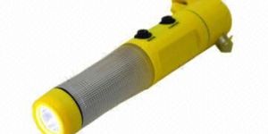 Emergency Safety Hammer with LED Flashlight