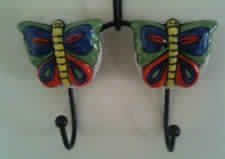 Green Coloured Wall Hanger