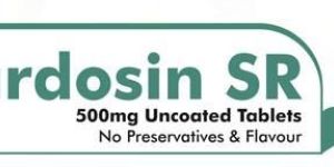 Cardosin SR 500 Mg Tablet