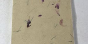 Jute Fiber Natural Color Garden Paper Spiral Notebook