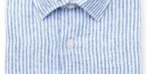 Mens Striped Linen Shirts