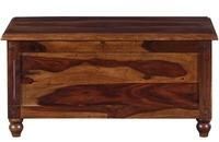 Teak Colored Trunk for Storage