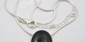 ONYX 2-in-1 SNAKE CHAIN New Pendant Necklace