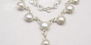 PEARL LOVELY Curb Chain Necklace JEWELRY