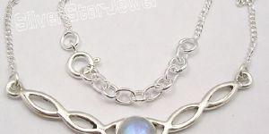 RAINBOW MOONSTONE GORGEOUS Necklace JEWELRY
