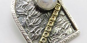 RAINBOW MOONSTONE PENDANT LADIES SILVERSTARJEWEL JEWELERY