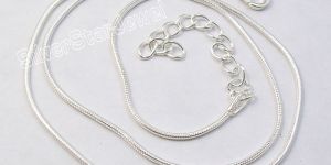 Solid Silver 1.2MM SNAKE CHAIN