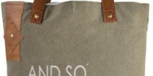 Canvas Shopping Tote Bag