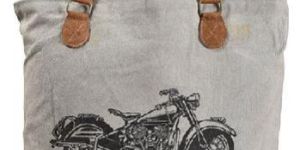 Cotton Handle Canvas Tote Bag