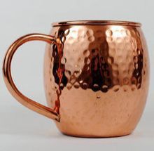 Round Copper Handles Mug