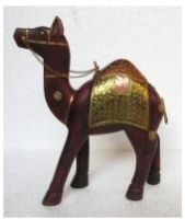 Tabletop Wooden Handicraft Camel