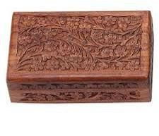 Carved Wooden Boxes