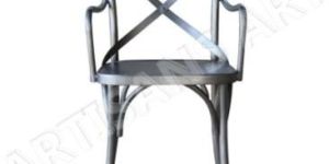 Vintage Industrial Dining Arm Chair