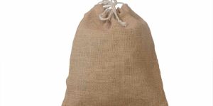 Jute Drawstring Bag