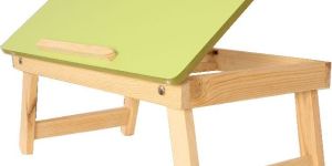 Natural Wood Laptop Table