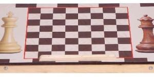Portable Laptop Table with Chess Design
