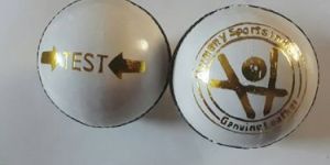 Test White Cricket Ball