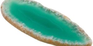 Green Onyx Agate Stone Slab Slice
