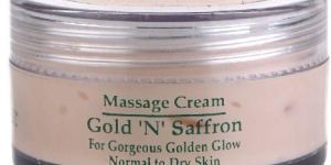 Gold and Saffron Massage Cream