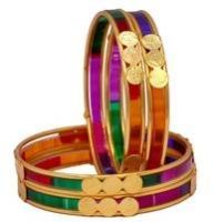 Glass Stone Bangles