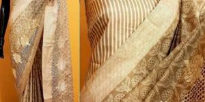 Designer Bhagalpuri Tussar Silk Saree