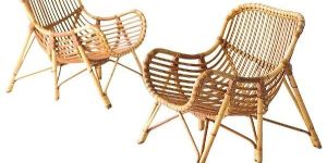Cane Lounge Chair