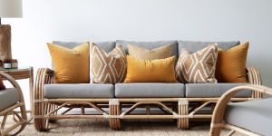 Cane Sofa