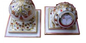 Marble Chowki Clock Fine