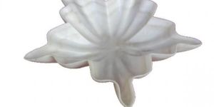 Marble White Bowl Star Shaped