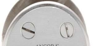 Brass D Glass Bracket