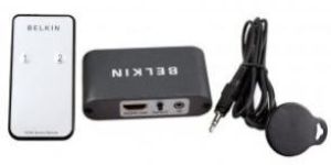 VIDEO SWITCH / SPLITTER With Wireless Remote