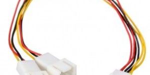 Y-Splitter Power Connector Adapter Cable