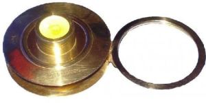Vintage Brass Desk Magnifying Glass