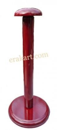 Wood Helmet Display Stand