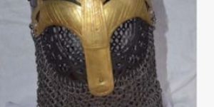 Leather Viking Helmet