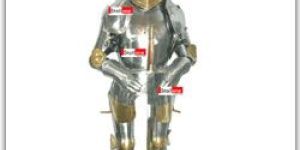 White Knight Milanese Style Suit of Armor
