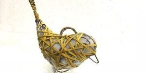 Handmade Wired Bird Sculpture